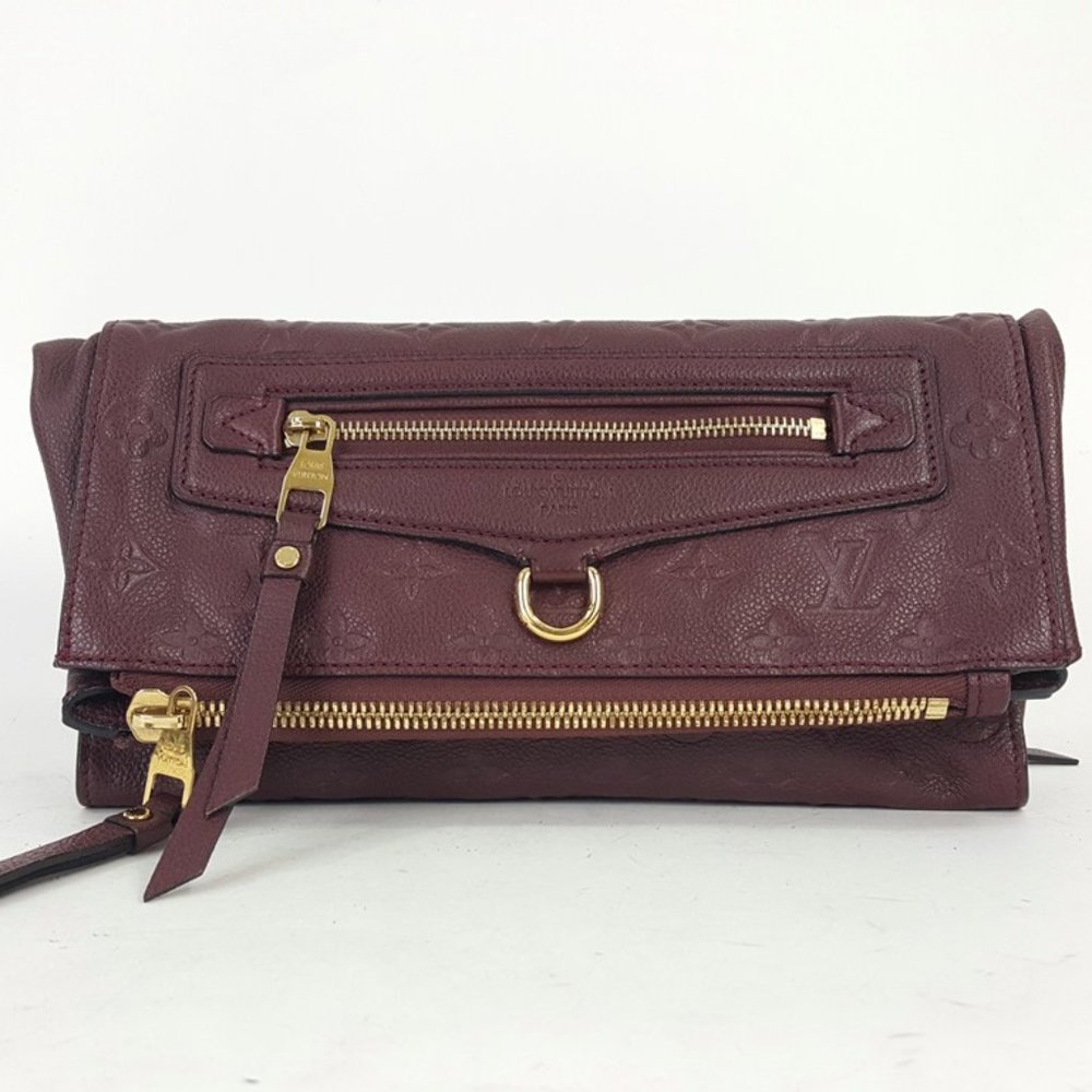 Louis Vuitton Petillante Clutch Bag Monogram Empreinte Leather